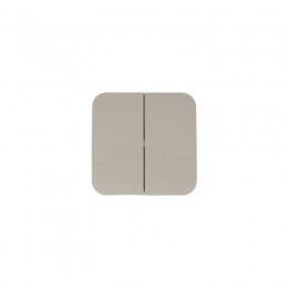 Выключатель 2-кл. ОП Blanca 10А IP20 (сх. 5) 250В с изолир. пластиной беж. SE BLNVA105017