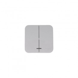 Выключатель 2-кл. ОП Blanca 10А IP20 (сх. 5) 250В с подсветкой с изолир. пластиной бел. SE BLNVA105111