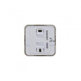 Выключатель 2-кл. ОП Blanca 10А IP20 (сх. 5) 250В с подсветкой с изолир. пластиной беж. SE BLNVA105117