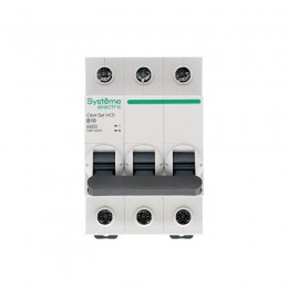Выключатель автоматический модульный 3п B 10А 4.5кА City9 Set 400В SE C9F14310