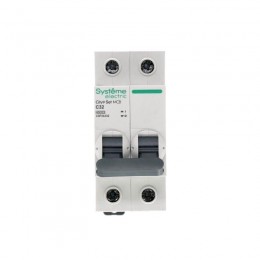 Выключатель автоматический модульный 2п C 32А 4.5кА City9 Set 230В SE C9F34232