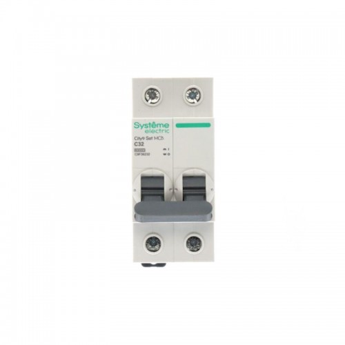 Выключатель автоматический 2п City9 Set (АВ) С 32А 6кА 230В SE C9F36232