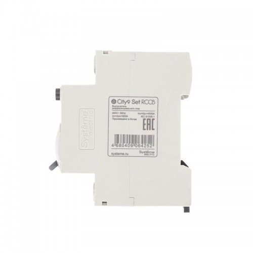 Выключатель дифференциального тока (УЗО) 4п 40А 30мА тип AC City9 Set 400В SE C9R36440