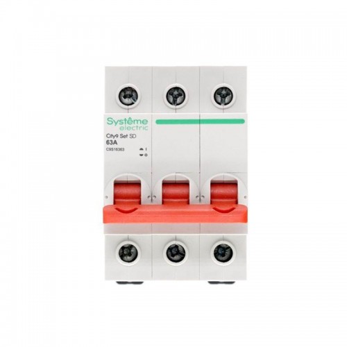 Выключатель нагрузки 3п 63А 400В City9 Set SE C9S16363
