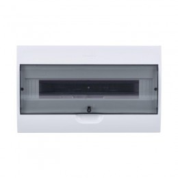 Бокс навесной ОП City9 Box 1 ряд 18мод. с прозр. дверцей SE EZ9E118S2SRU