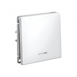 Выключатель 1-кл. ArtGallery (сх. 1а) 10AX с подсветкой механизм бел. SE GAL000113