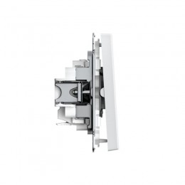 Выключатель 2-кл. ArtGallery 10AX быстрозажим. клем. механизм бел. SE GAL000151S