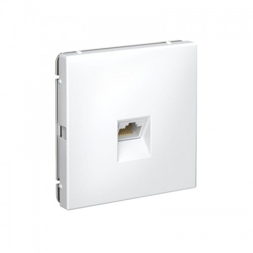 Розетка компьютерная ArtGallery RJ45 кат.6A механизм бел. SE GAL000186