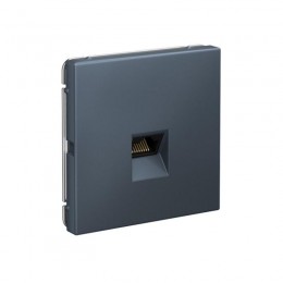 Розетка компьютерная ArtGallery RJ45 кат.6A механизм грифель SE GAL000786