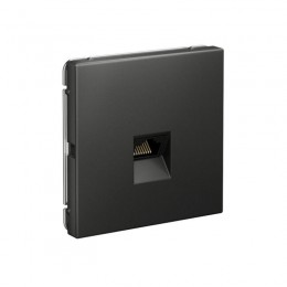 Розетка компьютерная ArtGallery RJ45 кат.5E механизм базальт SE GAL001483