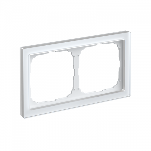 Рамка 2-м ArtGallery Pure органич. стекло бел. SE GAL320102