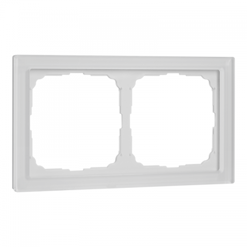 Рамка 2-м ArtGallery Pure органич. стекло бел. SE GAL320102