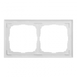 Рамка 2-м ArtGallery Pure органич. стекло бел. SE GAL320102