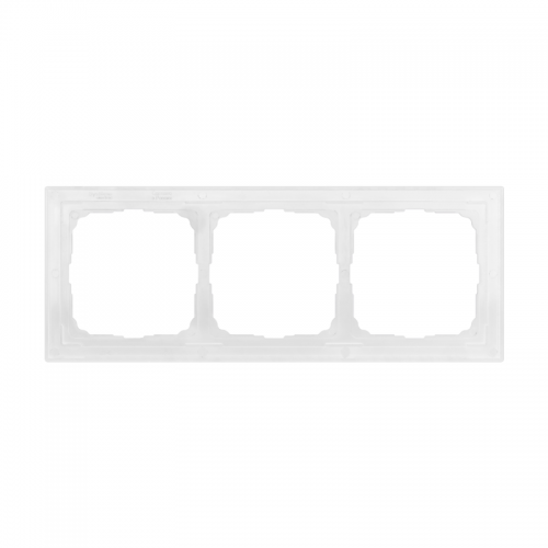 Рамка 3-м ArtGallery Pure органич. стекло бел. SE GAL320103