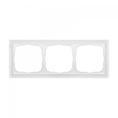 Рамка 3-м ArtGallery Pure органич. стекло бел. SE GAL320103