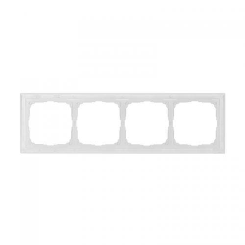 Рамка 4-м ArtGallery Pure органич. стекло бел. SE GAL320104