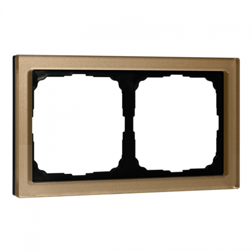 Рамка 2-м ArtGallery Pure органич. стекло шампань SE GAL320502