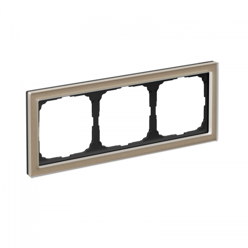 Рамка 3-м ArtGallery Pure органич. стекло шампань SE GAL320503