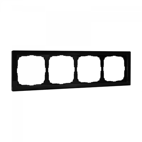 Рамка 4-м ArtGallery Pure органич. стекло черн. SE GAL321004