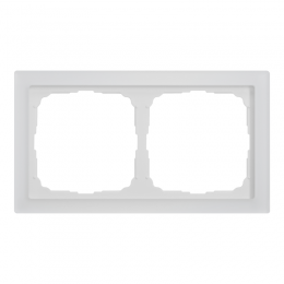 Рамка 2-м ArtGallery Pure матов. органич. стекло бел. SE GAL330102