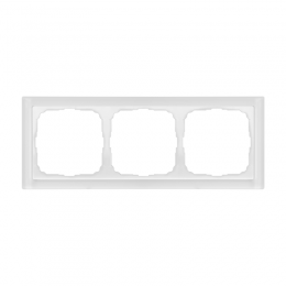 Рамка 3-м ArtGallery Pure матов. органич. стекло бел. SE GAL330103