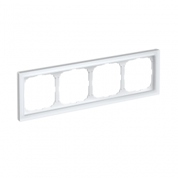 Рамка 4-м ArtGallery Pure матов. органич. стекло бел. SE GAL330104