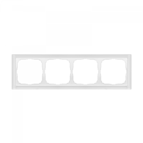 Рамка 4-м ArtGallery Pure матов. органич. стекло бел. SE GAL330104