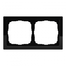 Рамка 2-м ArtGallery Pure матов. органич. стекло черн. SE GAL331002