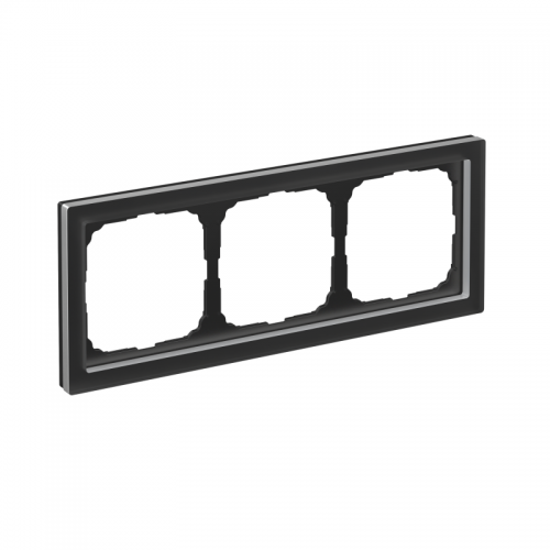 Рамка 3-м ArtGallery Pure матов. органич. стекло черн. SE GAL331003