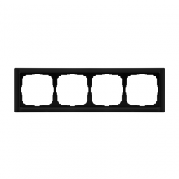 Рамка 4-м ArtGallery Pure матов. органич. стекло черн. SE GAL331004