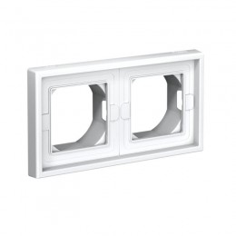 Рамка 2-м ArtGallery IP44 бел. SE GAL440102