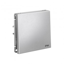 Переключатель 1-кл. ArtGallery IP44 10AX механизм алюм. SE GAL440361