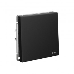 Переключатель 1-кл. ArtGallery IP44 10AX механизм карбон SE GAL441061