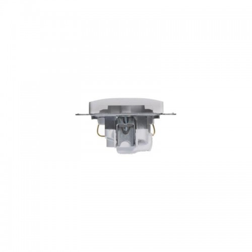 Розетка 1-м СП Glossa 16А IP20 с заземл. механизм бел. SE GSL000143