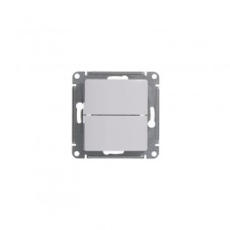 Выключатель 2-кл. СП Glossa 10А IP20 (сх. 5) 10AX механизм бел. SE GSL000151