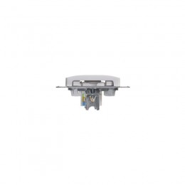 Розетка телефонная 1-м СП Glossa RJ11 механизм бел. SE GSL000181T