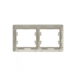 Рамка 2-м Glossa горизонт. беж. SE GSL000202