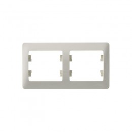 Рамка 2-м Glossa горизонт. беж. SE GSL000202