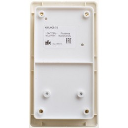 Блок комбинированный Glossa (розетка защ. шторки с заземл. + 1-кл. выкл.) беж. SE GSL000270