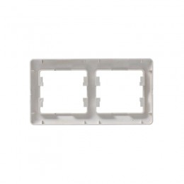 Рамка 2-м Glossa горизонт. титан SE GSL000402