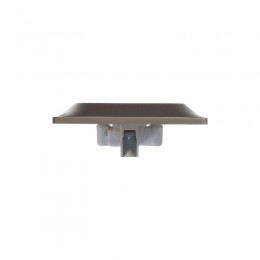 Розетка 2-м СП Glossa 16А IP20 без заземл. в сборе титан SE GSL000420