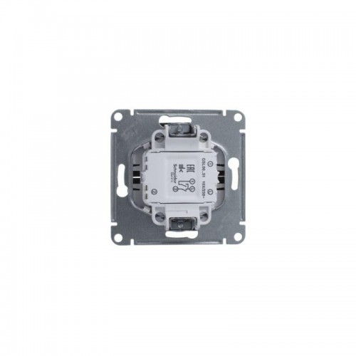 Выключатель 2-кл. СП Glossa 10А IP20 (сх. 5) 10AX механизм шоколад. SE GSL000851