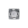 Выключатель 1-кл. СП Glossa 10А IP20 (сх. 1а) 10AX с подсветкой механизм платина SE GSL001213