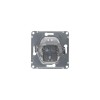 Розетка телевизионная оконечная TV Glossa 1дБ механизм платина SE GSL001291