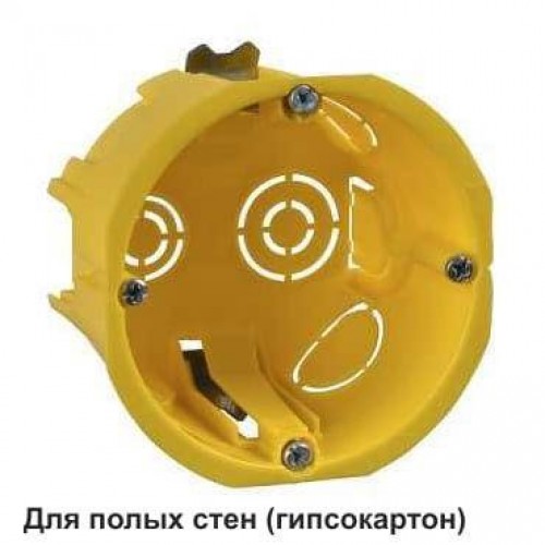 Коробка установочная 68(65)х45мм для полых стен SE IMT35150