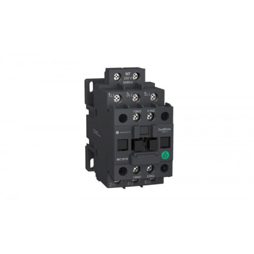 Контактор MC1D 3п 9А кат. 24В AC 1НО+1НЗ SE MC1D09B7