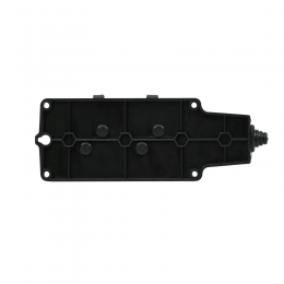 Колодка удлинителя 2-м MultiSet 16А 250В IP44 с заземл. каучук черн. SE MST4102BK