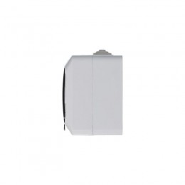 Розетка 1-м ОП Этюд 16А IP44 250В с заземл. защ. шторки с крышкой бел. SE PA16-044B