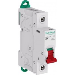 Выключатель нагрузки 1п 63А Systeme9 230В SE S9S40163