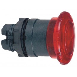 Корпус красной кнопки 22мм с подсветкой с поворотом SchE ZB5AW743